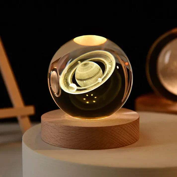 Product Image for Frendorf | 3d-kristall-nachtlichter – einzigartige geschenke für alle anlässe, Saturn