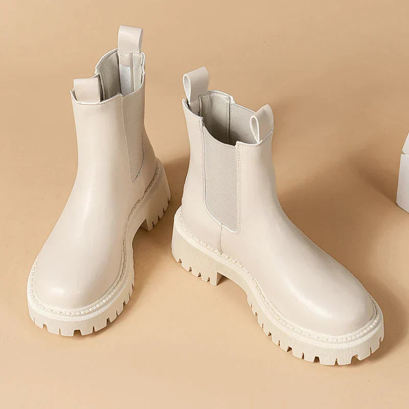 Product Image for Frendorf | rutschfeste Chelsea Stiefel, Beige / 39