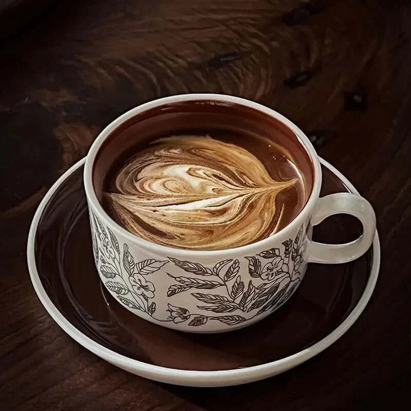 Product Image for Schöne 50er Retro Keramik Kaffeetassen, B / 201-300ml