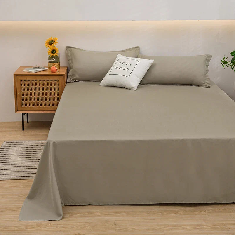 Product Image for GentleTouch | Leinen Bettlaken, Khaki / 150x230cm