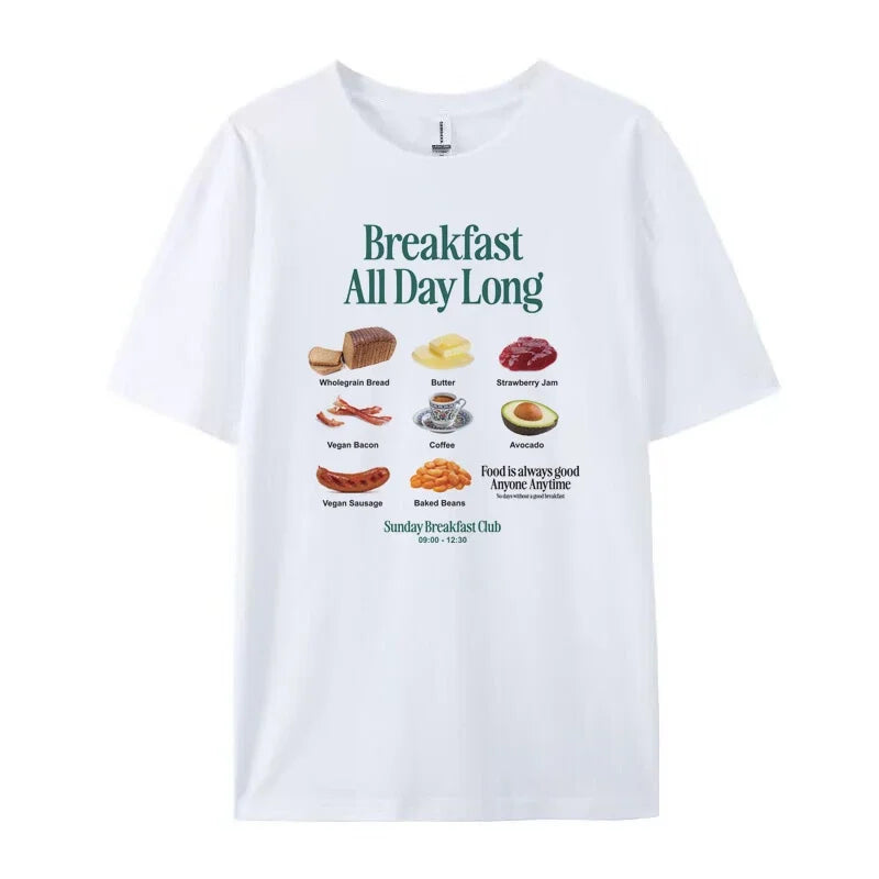 Product Image for Breakfast Club Retro T-Shirts, Weiß / M