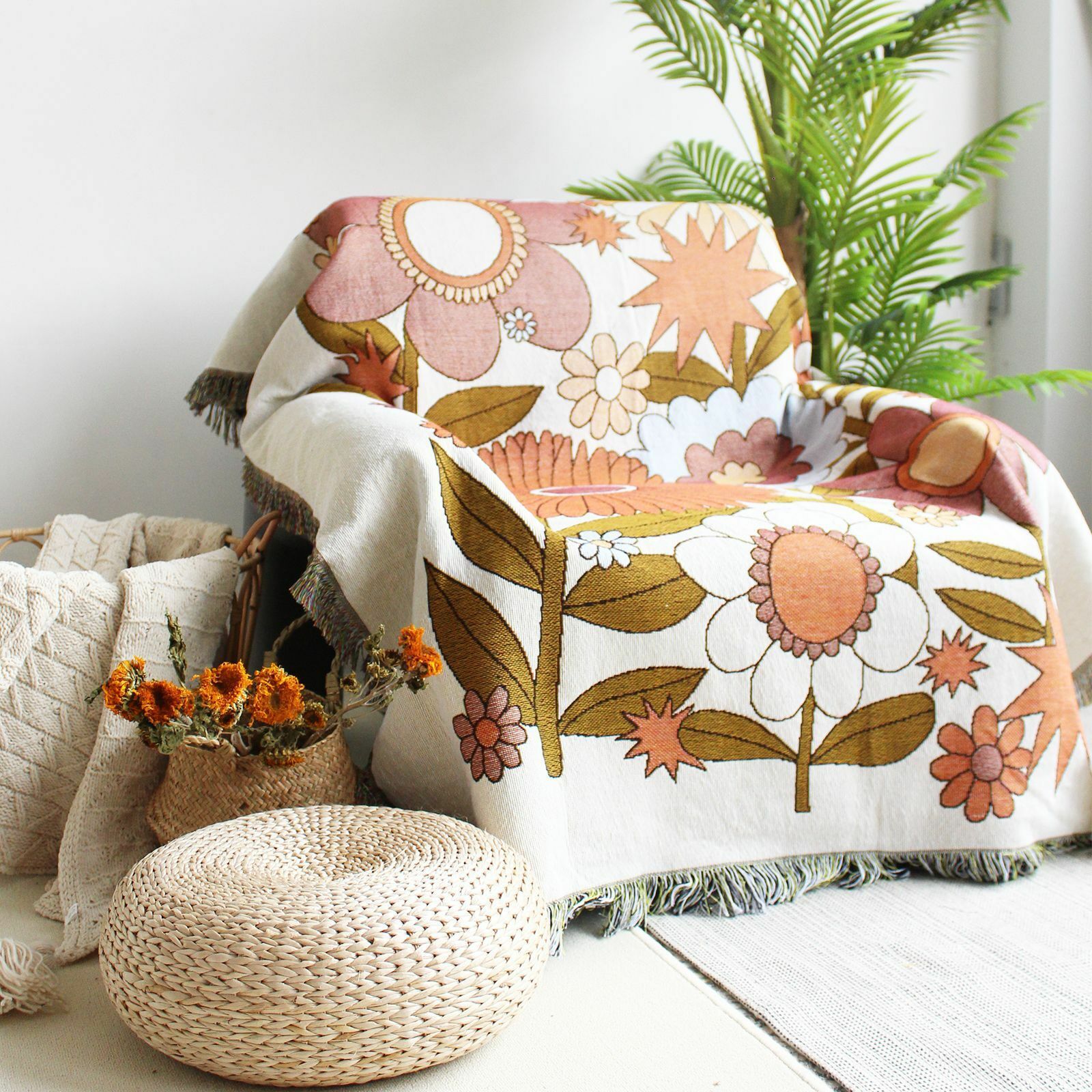 Product Image for Flower Power Gewebte Decke