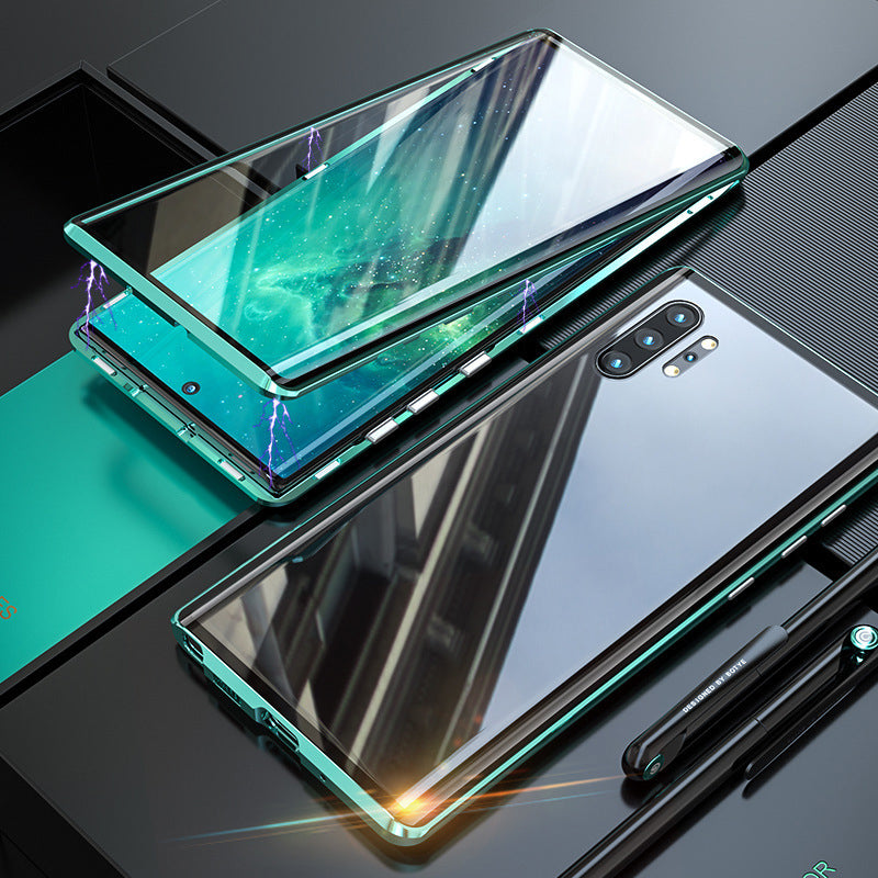 Product Image for Frendorf | Magnetisches gehärtetes Glas Doppelseitige Handyhülle für Samsung, GEMÜSE / S22ULTRA