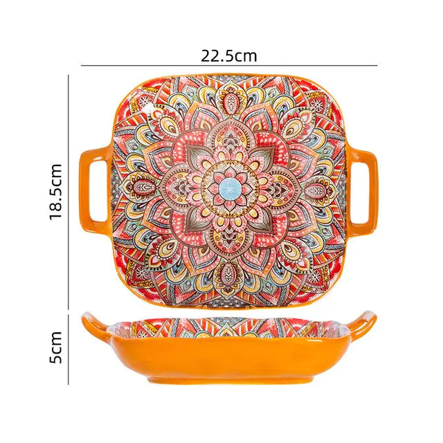 Product Image for Bunte Vintage Essschalen | Keramik, D