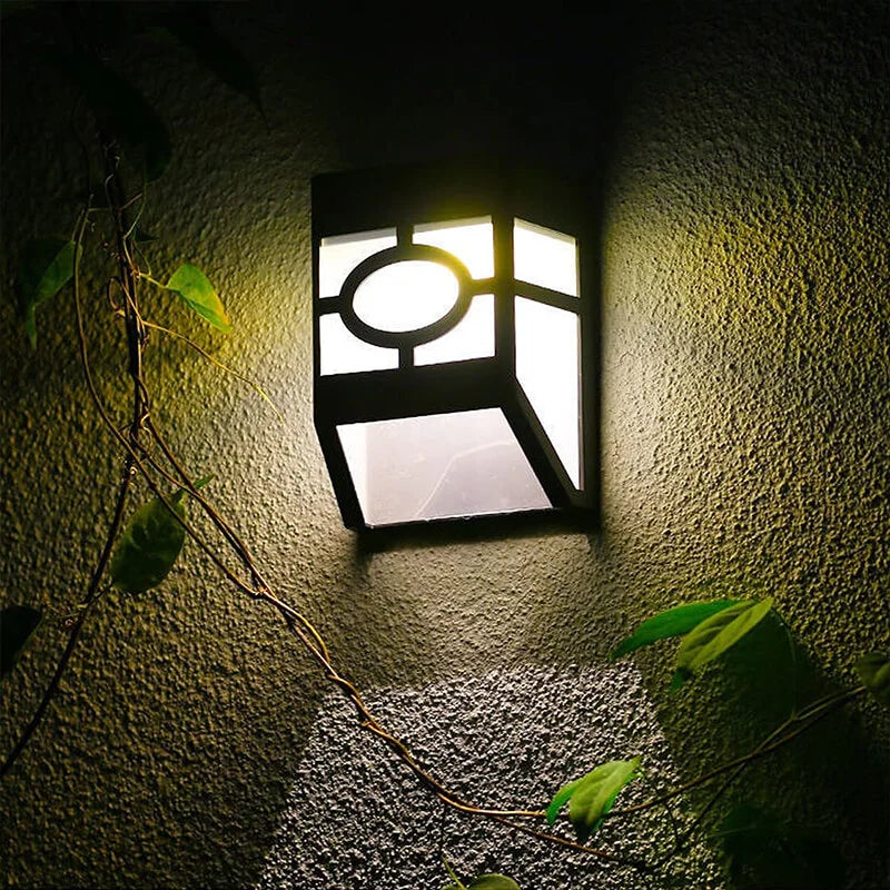 Product Image for Frendorf | SolarLoom Outdoor LED Wandleuchten | Solarbetrieben | Wetterfest | Perfekt für Garten & Terrasse (2er-Set), Weiß