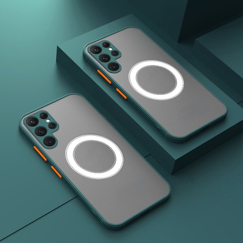 Product Image for Frendorf | magnetisches stoßfestes Gehäuse für Samsung, Für Galaxy S20 Ultra / Dunkelgrün