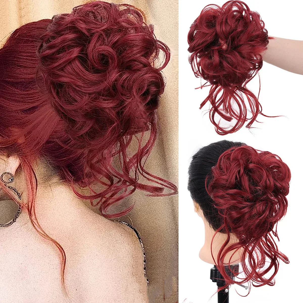 Product Image for Frendorf | CurlyBun: Sofort Gelockt Dutt Haar Klammer, Verrotten