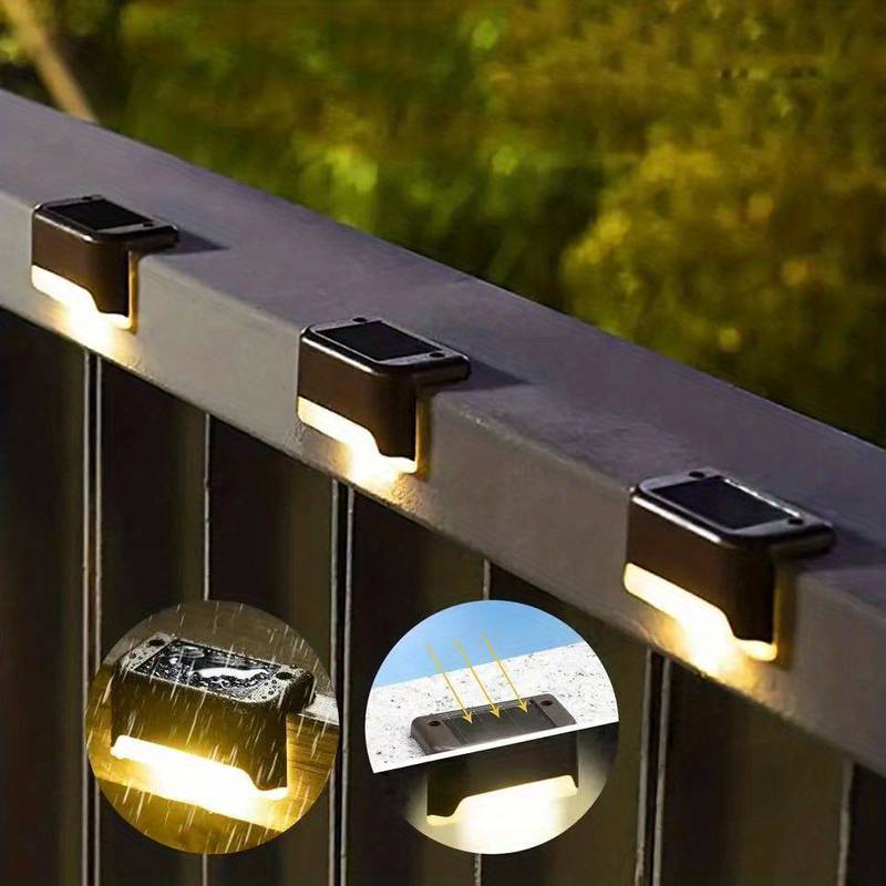 Product Image for Frendorf | SunBright Kabellose Solar-LED Wandleuchten | Wetterfest | Energiesparende Gartenbeleuchtung, 4 Lampen