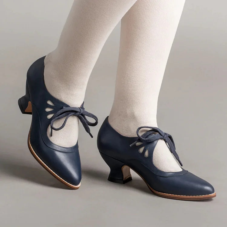 Product Image for Frendorf | Edwardianische Lederschuhe, Blaue / 43
