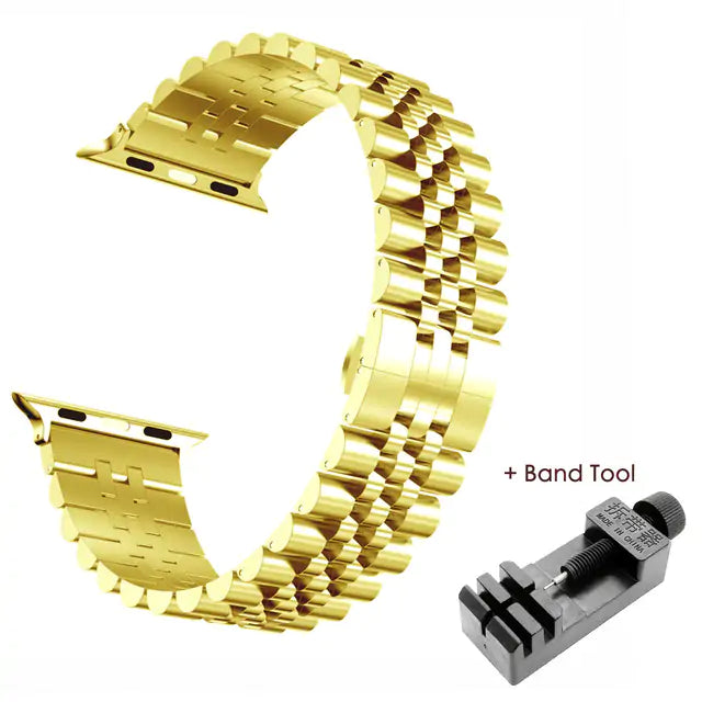 Product Image for Armband für die Apple Watch, Goldwerkzeug / 42mm oder 44mm oder 45mm