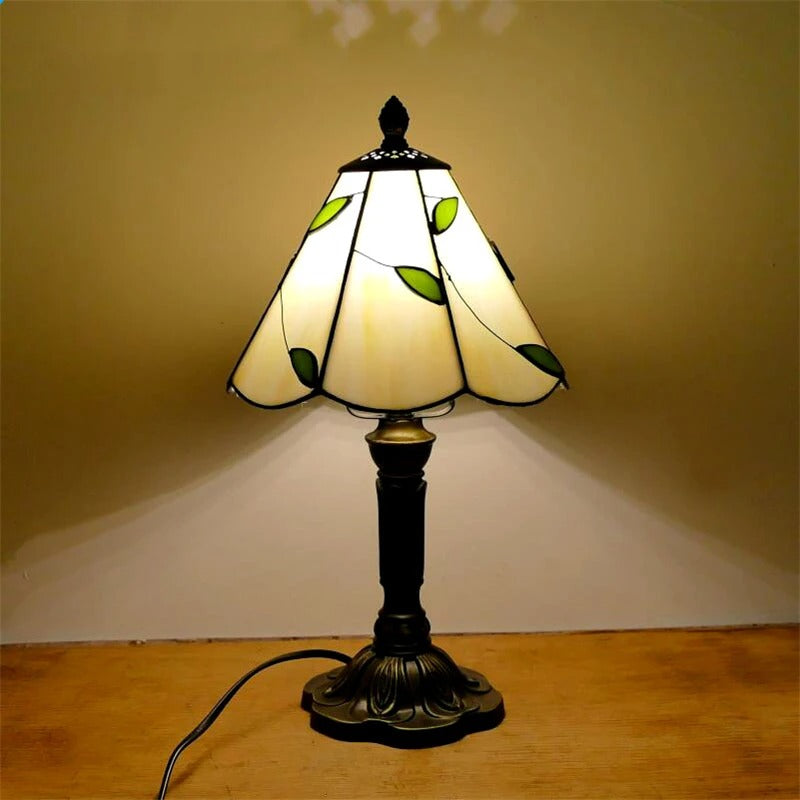 Product Image for Tischlampe LED Barock Retro E27 - Vintage Tiffany-Glas, A