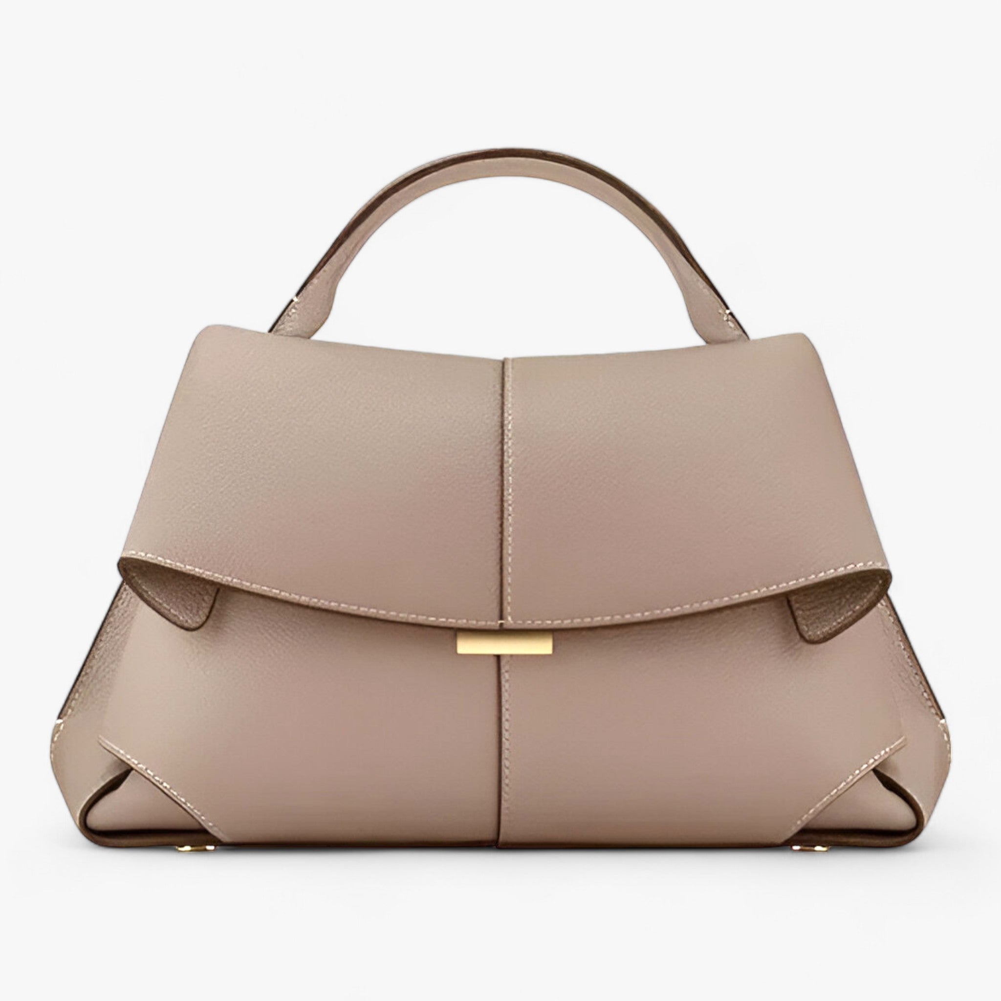Product Image for Luxuriöse Lederhandtasche für Frauen, Grau