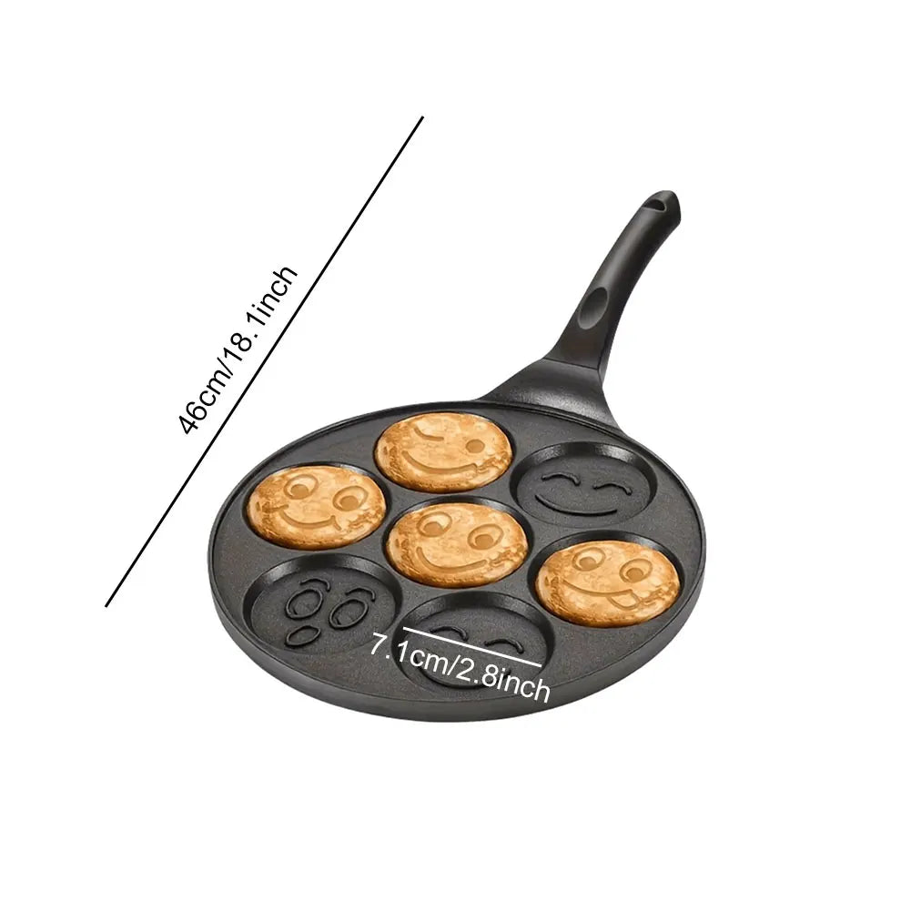 Product Image for Medizinische Stein Bratpfanne Antihaft Frühstücksbereiter Flachbodenpfanne, A