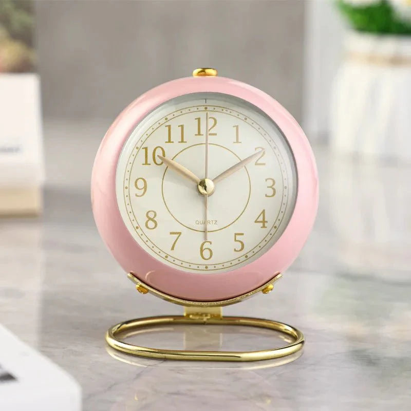 Product Image for Vintage Stil Kreativ Wecker, Rosa