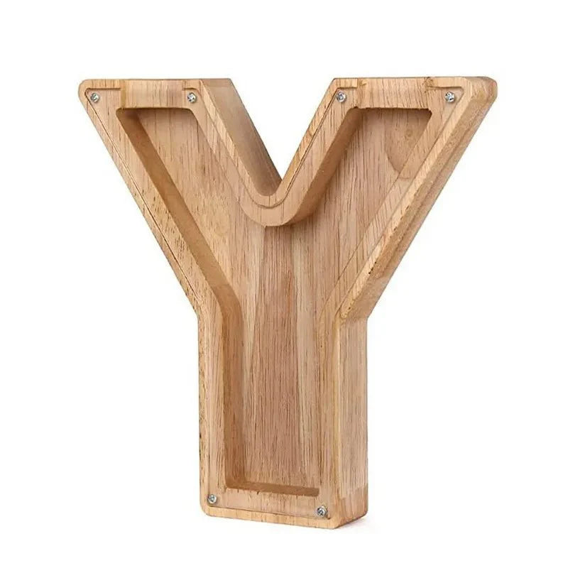 Product Image for Holz Alphabetbuchstaben 'Initial' Sparschwein, Y