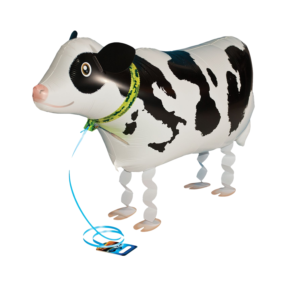 cow shaped walking balloon, airwalker