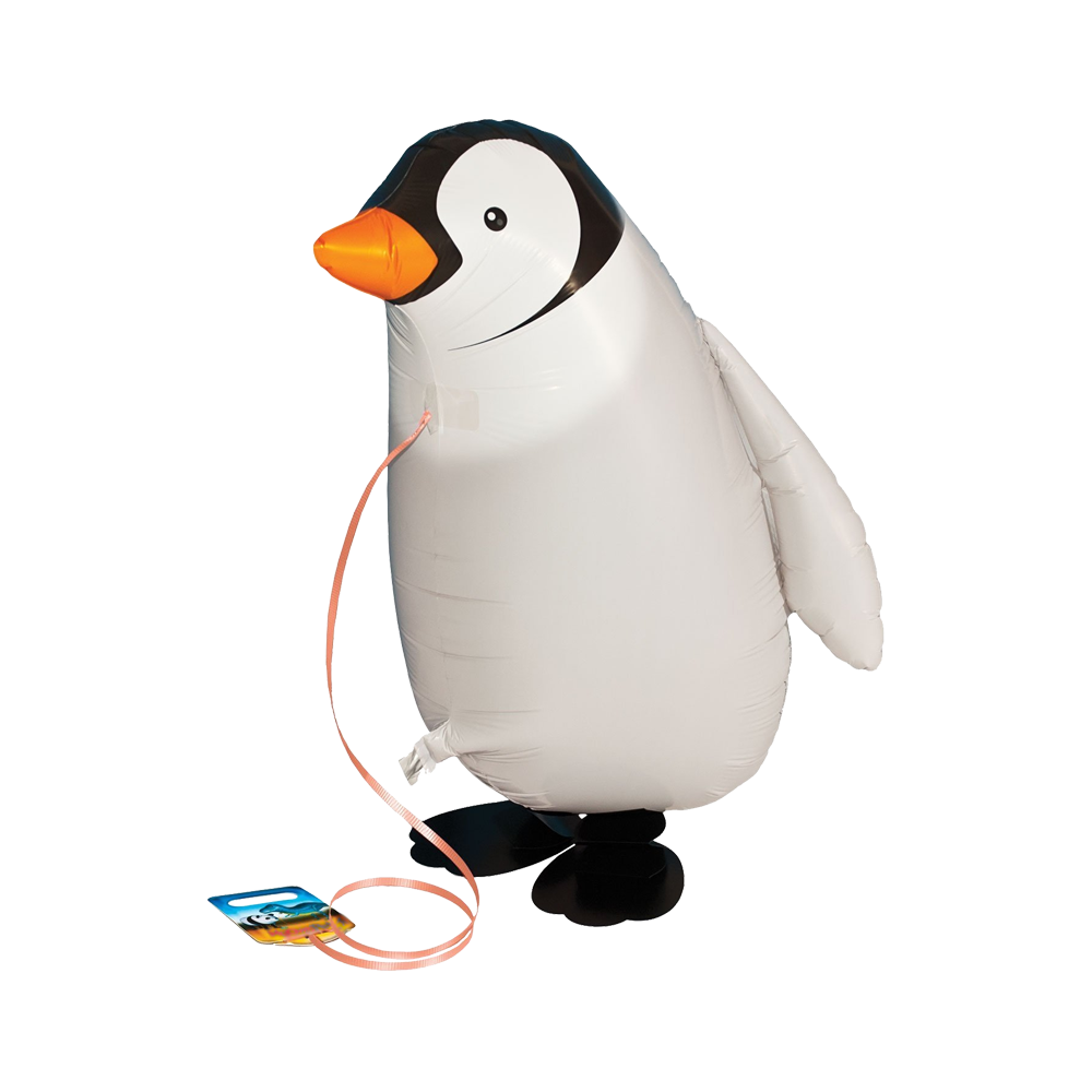 penguin shaped walking balloon, airwalker