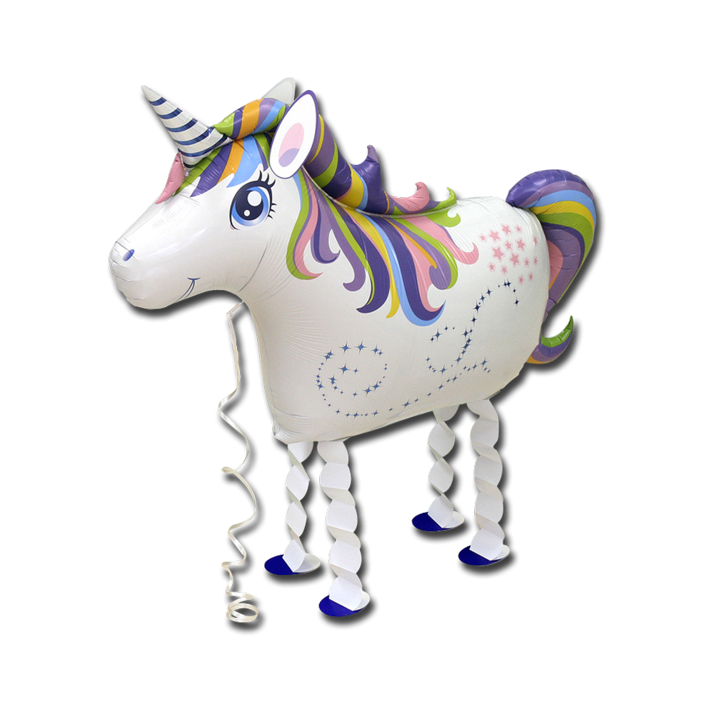 unicorn shaped walking balloon, airwalker