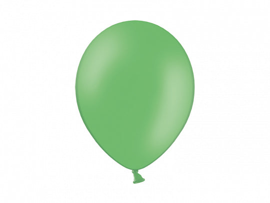pastel bright green balloon
