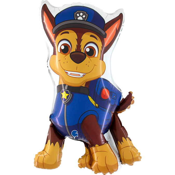 paw patrol chase shaped balloon