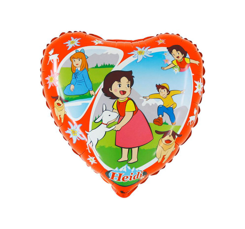 colorful heart shaped heidi balloon