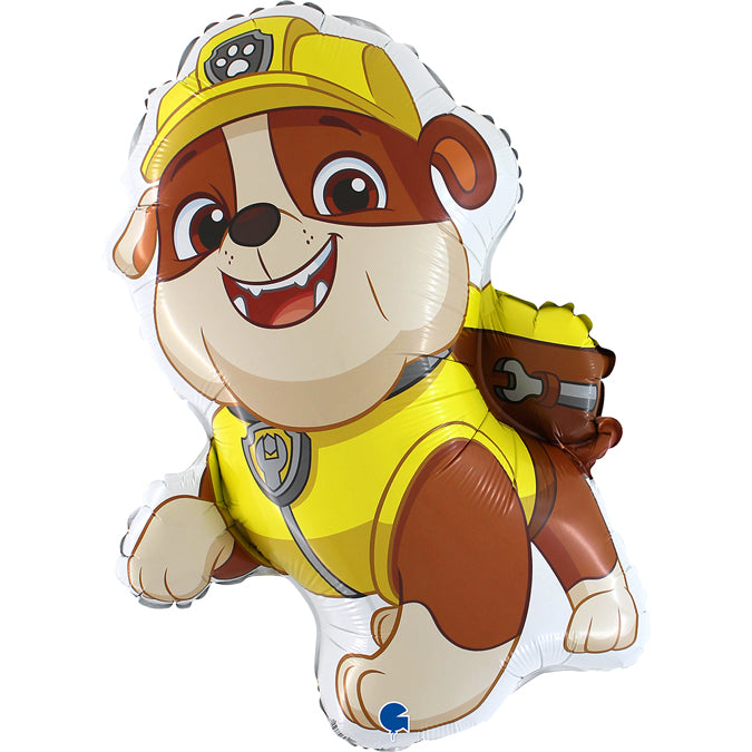 paw patrol rubble shaped balloon