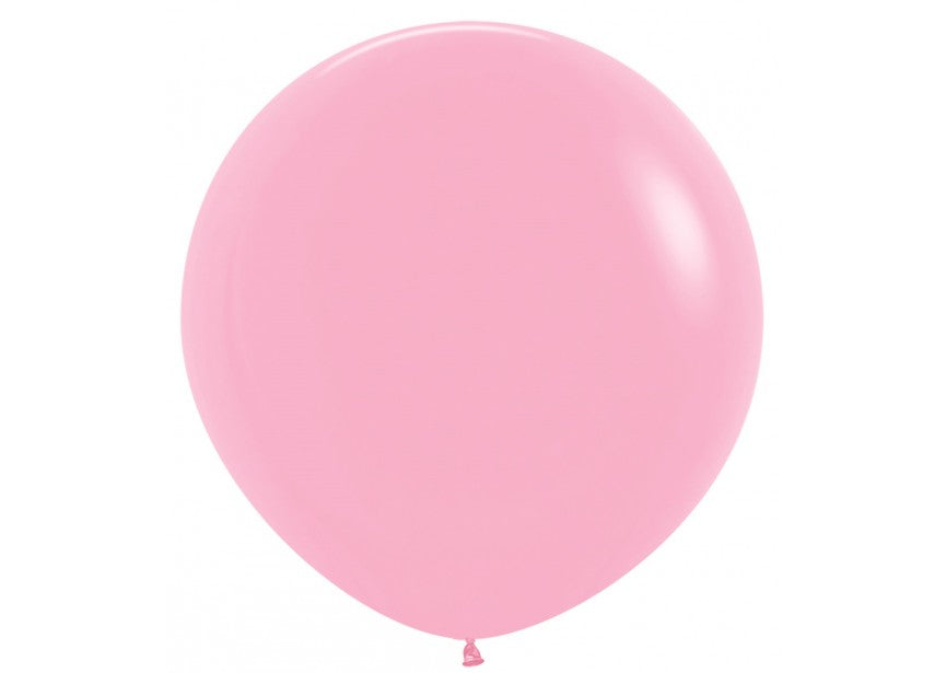 light pink balloon