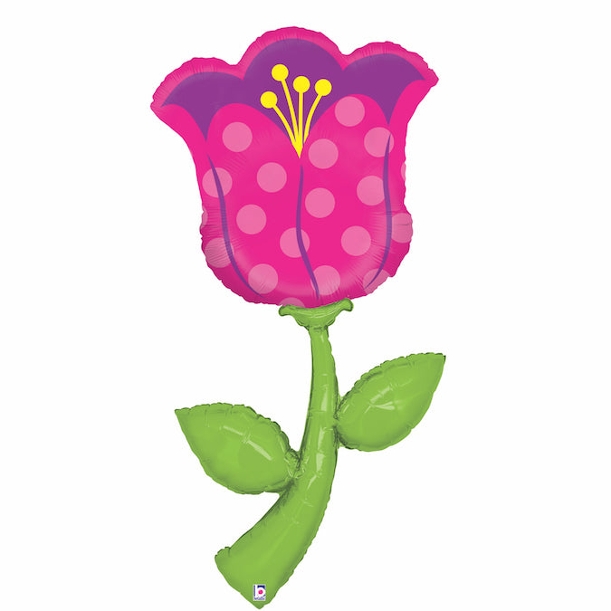 flower tulip shaped balloon