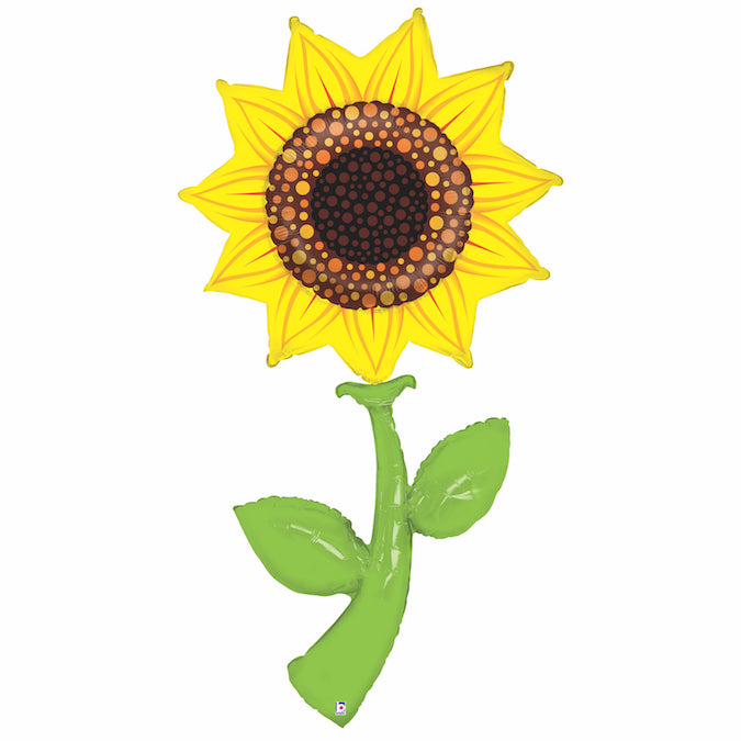 sunflower shaped balloon