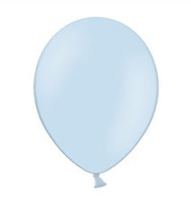 light/sky blue balloon