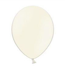 cream/vanilla colored balloon
