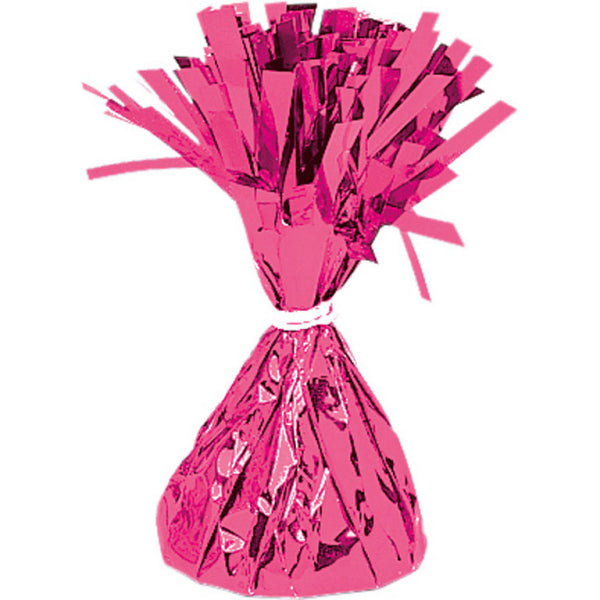 magenta/pink balloon weight