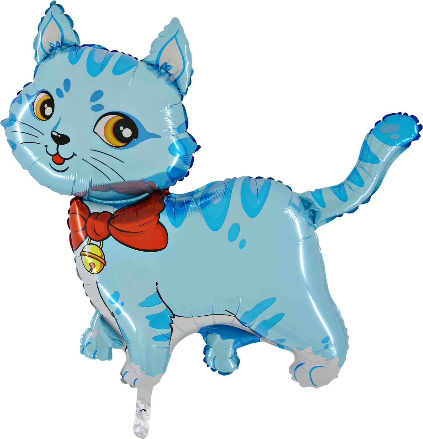 blue cat shaped balloon