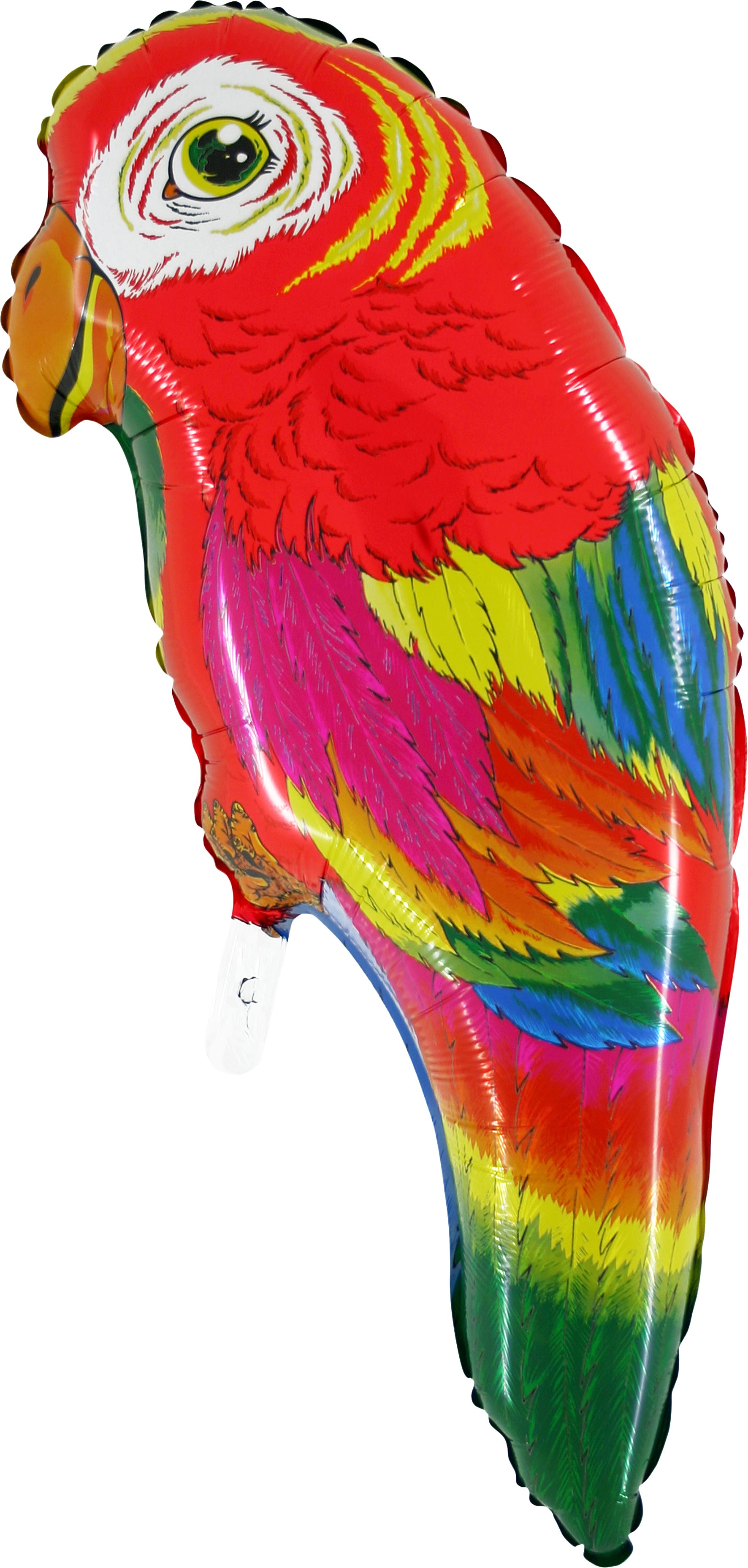 colorful parrot shaped balloon