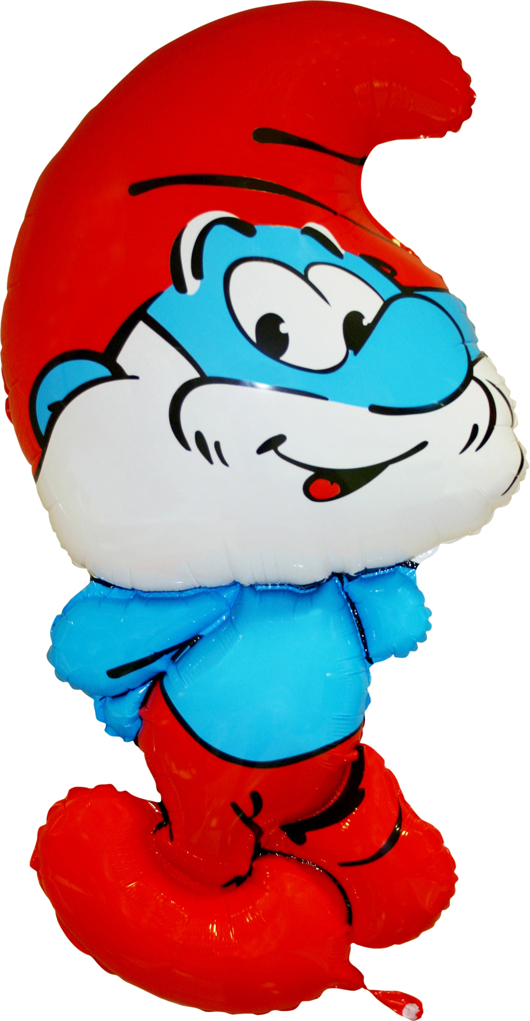 papa smurf shaped balloon