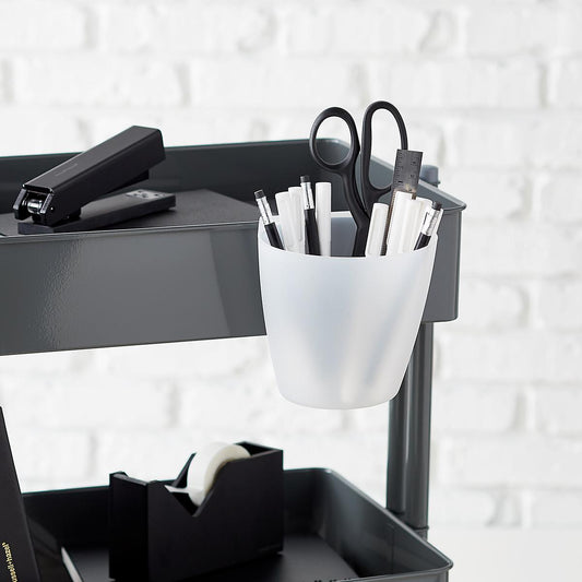 5 Ways to Use Our Clear Rolling Cart in Your Home – The Home Edit