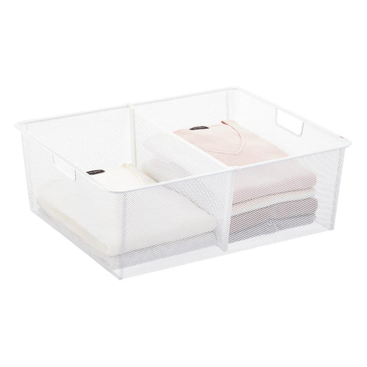 Elfa Medium Mesh Closet Drawers White – Horderly