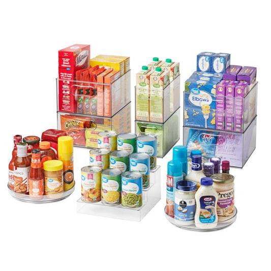 The Home Edit Clear Plastic Food Storage Canister - XL Each