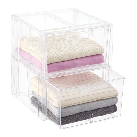 Palaset Clear 3-Drawer Box