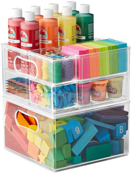 Kids Desk Organizer, Cereal Box Multipurpose Organizer