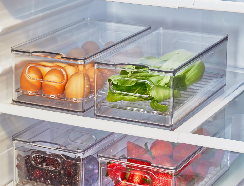 The Home Edit Divided Fridge Drawer