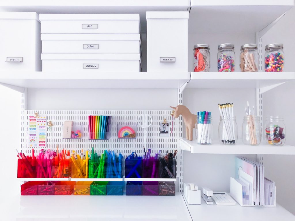 The Home Edit - If you store art supplies in containers