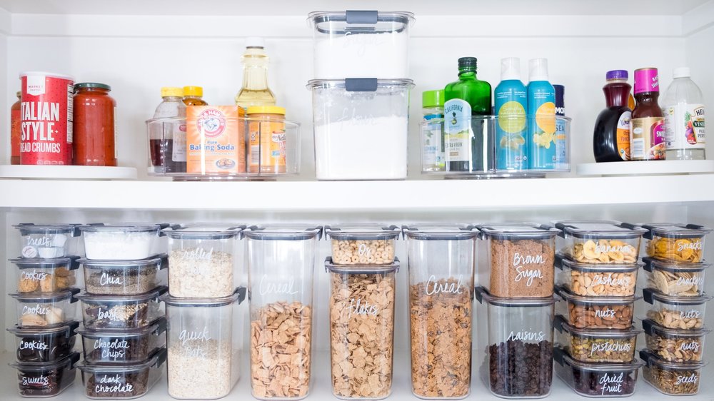 Pantry Makeover with Rubbermaid Brilliance - Real Food by Dad