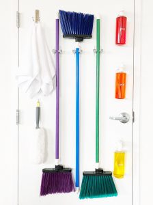 How To Store Mops And Brooms