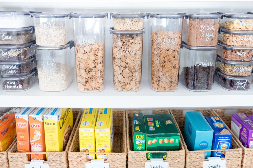 Colorful Pantry Organization Inspired by The Home Edit - Freshly Fuji