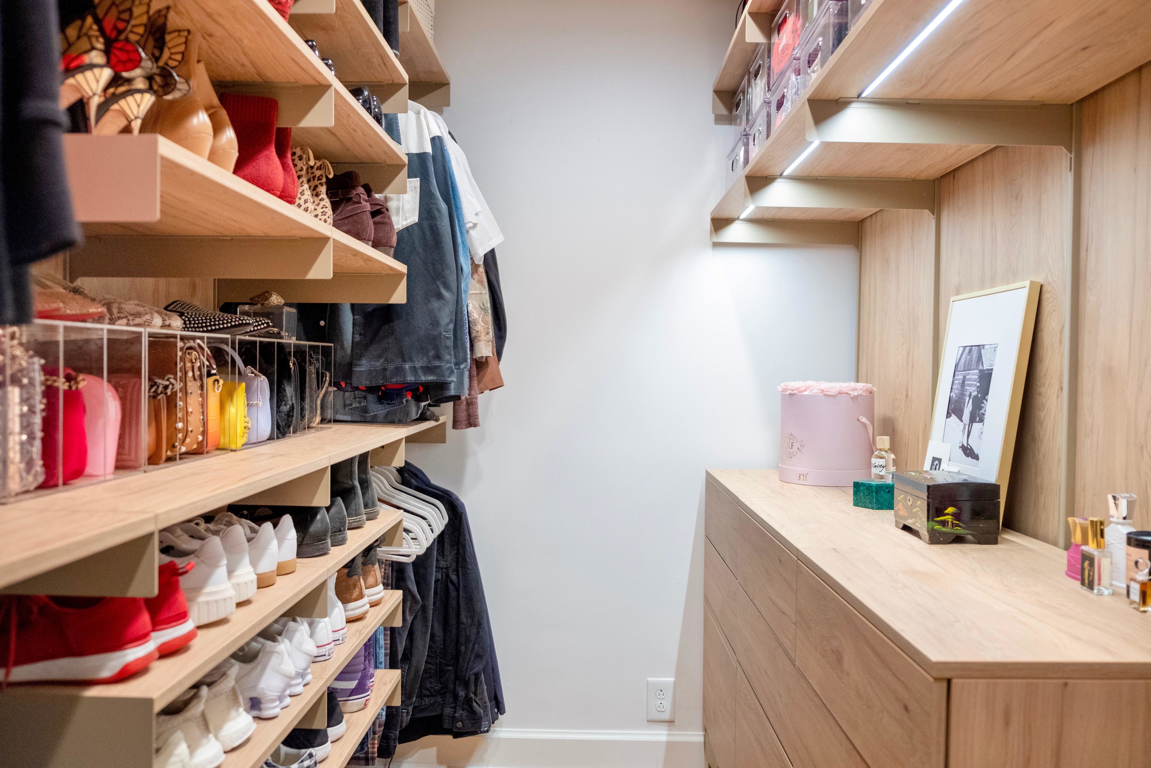 15 Genius Closet Organization Ideas - The Unlikely Hostess  Dressing room  closet, Closet renovation, Home office closet