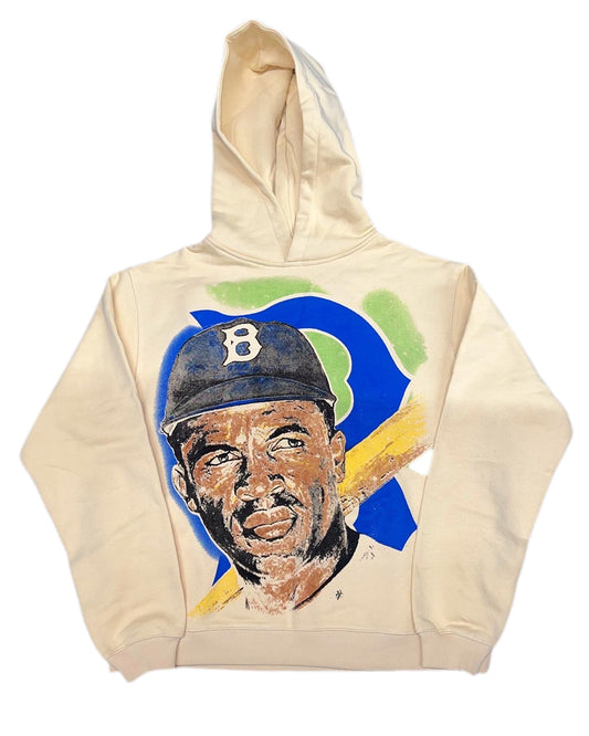 Kobe Dodgers Tribute Vintage Shirt: Front/Back (Cream) – The
