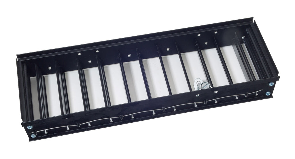 A register louver separate from all register parts. 