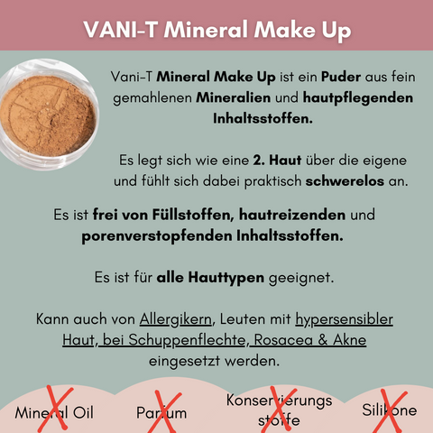 Vani-t Mineral Make Up Beschreibung