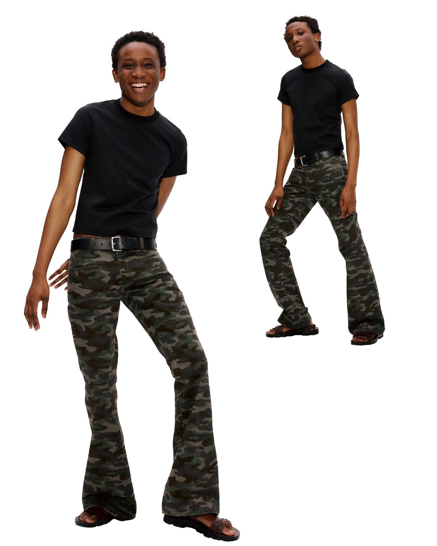 Men's DuluthFlex Fire Hose Camo Relaxed Fit Cargo Work Pants